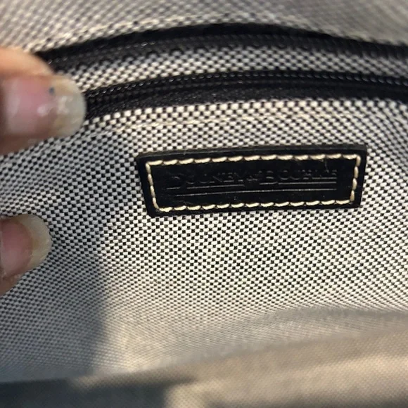 Dooney & Bourke Black and Gray Satchel - Picture 4 of 12